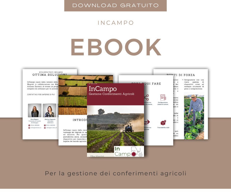 InCampo: Software gestionale per aziende agricole: conferimenti e liquidazione